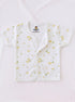 Mushroom Garden Half Sleeve Night Suit (Yellow & Green)