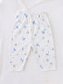 Blue Tiny Bear Printed Half Sleeve Night Suit