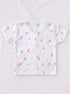 Pink Tiny Bear Printed Half Sleeve Night Suit