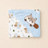 Baby Squirrel Cozy Hooded Swaddle Wrap (Blue)