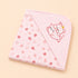 Bear Princess Cozy Hooded Swaddle Wrap (Pink)