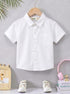 Nordic White Button-Down Shirt