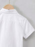 Nordic White Button-Down Shirt