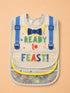 3-Pcs Baby Waterproof Plastic Apron Bibs