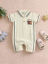 Bears Club Polo Romper (Beige)