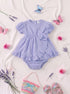 Lilac Bella Bow Ruffle Frock Set