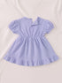 Lilac Bella Bow Ruffle Frock Set