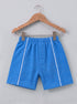 Jacquard Textured Polo Short Set (Blue)