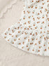 Rustic Garden Bow Detail Baby Frock