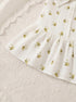 Sprinkle Hearts Bow Detail Baby Frock