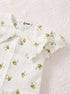 Sprinkle Hearts Bow Detail Baby Frock