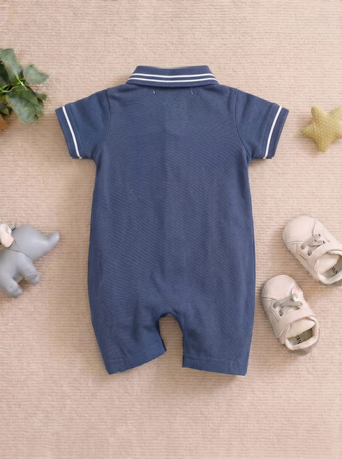 Yacht Club Polo Romper