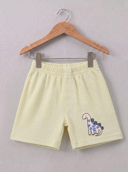 Roarsome Little One Interlock Short Set