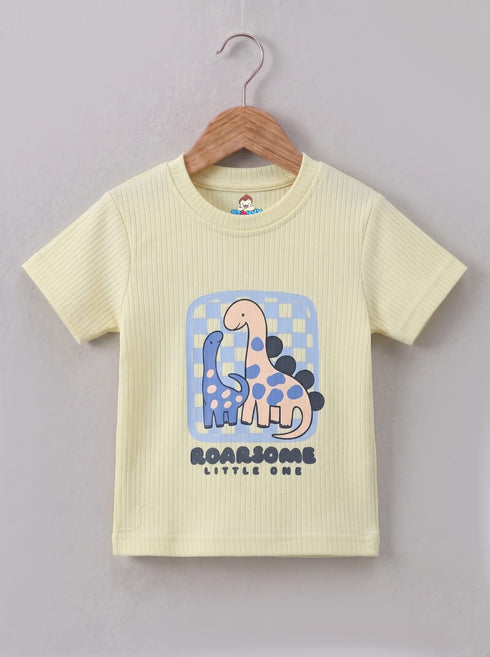 Roarsome Little One Interlock Short Set