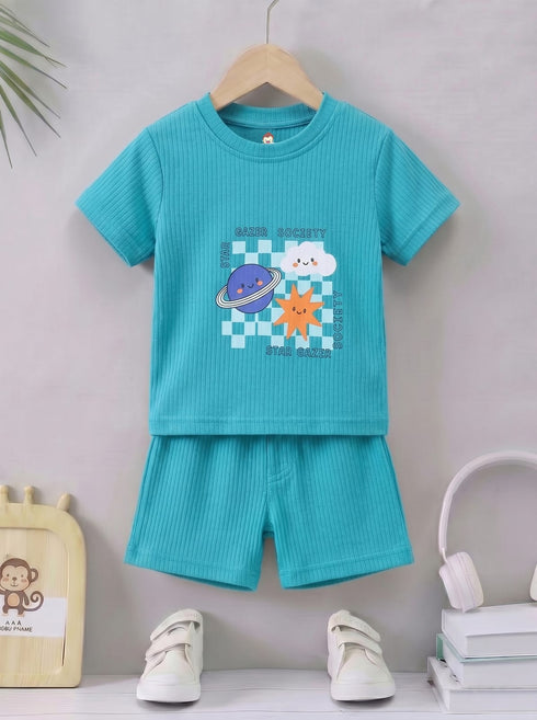 Galaxy Adventure Interlock Short Set
