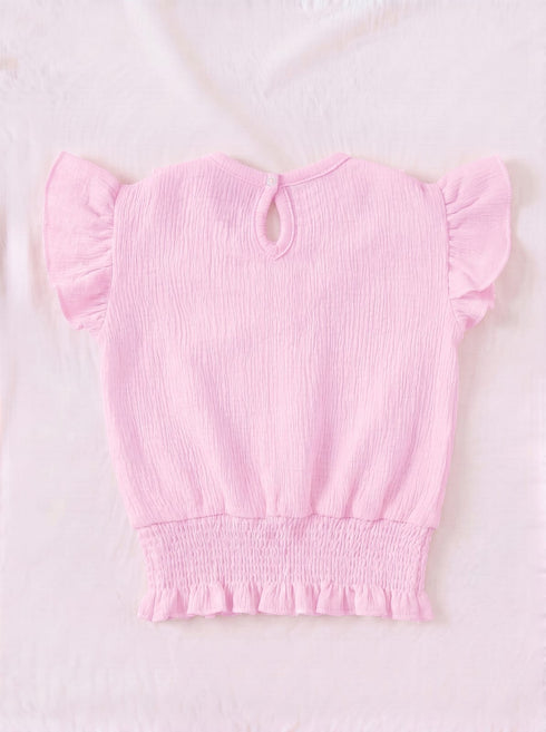 Pink Ruffle Grace Pajama Set