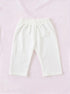 O-White Ruffle Grace Pajama Set