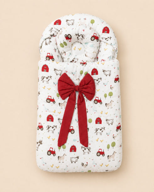 Little Farm Bow Sleeping Carry Nest