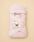 Princess Lace Teddy Bow Sleeping Carry Nest (Lilac)