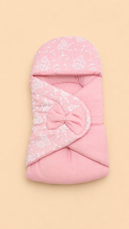 Blossom Elegance Lace Sleeping Carry Nest (Pink)