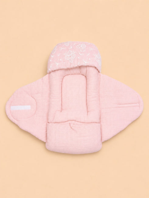 Blossom Elegance Lace Sleeping Carry Nest (L-Pink)