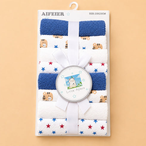8-Pcs Baby Face Towel Gift Set
