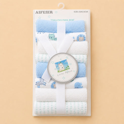 8-Pcs Baby Face Towel Gift Set