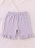 Bunny Friendship Ruffle Sleeve Interlock Short Set