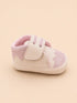 Pink Sparkle Sneakers with Velcro Straps