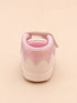 Pink Sparkle Sneakers with Velcro Straps