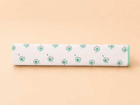 Green Waterproof Baby Changing Sheet (49 × 69 cm)