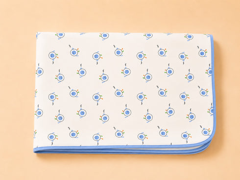 Waterproof Baby Changing Sheet (Blue)