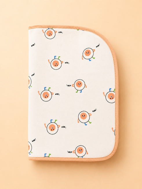 Waterproof Baby Changing Sheet (Orange)