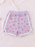 Kitten Love Ruffle Sleeve Interlock Short Set