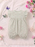 Lovely Hearts Printed Frill Romper