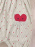 Lovely Hearts Printed Frill Romper