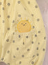 Yellow Sunshine Printed Frill Romper