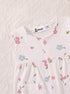 Pastel Blossom Front Open Buttoned Romper