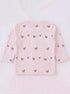 Butterfly Dreams Full Sleeve Night Suit Set (Pink)