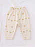 Butterfly Dreams Full Sleeve Night Suit Set (Cream)