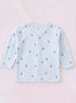 Cactus Dream Full Sleeve Night Suit Set (Sky Blue)