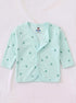 Cactus Dream Full Sleeve Night Suit Set (Sea Green)