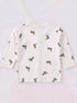 Dino Baby Full Sleeve Night Suit Set (White)