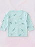 Dino Baby Full Sleeve Night Suit Set (Sea Green)