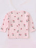 Cherry Berry Full Sleeve Night Suit Set (Pink)