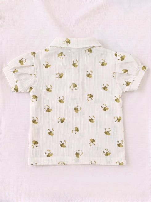 Sunshine Hearts Polo Skirt Set