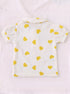 Golden Hearts Polo Skirt Set
