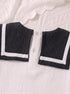 Black Sailor Collar Bodysuit