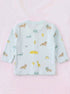 Safari Friends Full Sleeve Night Suit Set (Sky Blue)