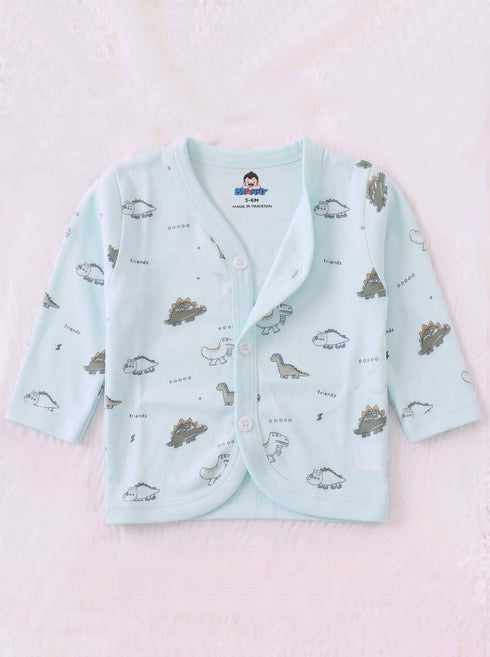 Jurassic World Full Sleeve Night Suit Set (Sky Blue)